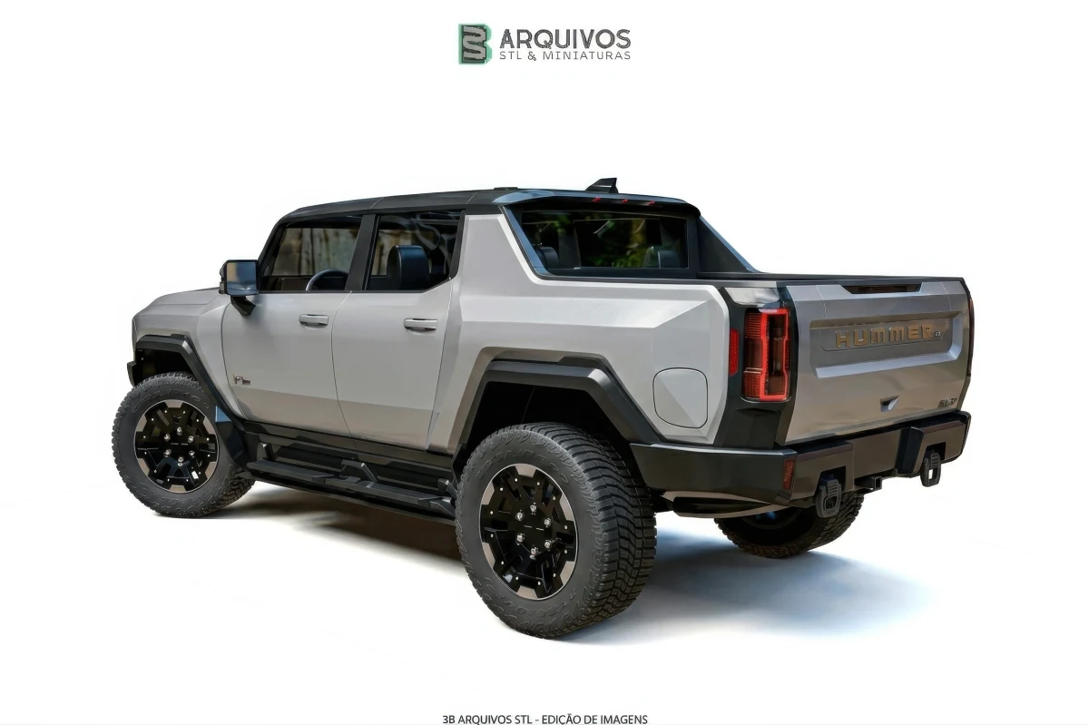 Modelo 3D STL - Hummer EV 2022 — foto 5